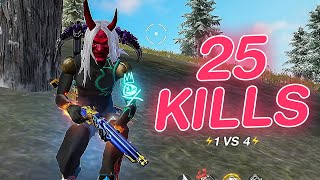 SOLO VS SQUAD  25 KILLS  SONIA amp DIMITRI SO ANNOYING😡 [upl. by Veronike]