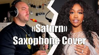 SZA  Saturn Saxophone cover [upl. by Ayenat]