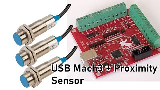 limit switch 2 การต่อ USB Mach 3 กับ Proximity Sensor  PART 5 [upl. by Ydniw]