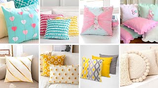 Latest Cushion and Pillow Covers Designs  Handmade Cushion Covers Ideas [upl. by Hobart477]