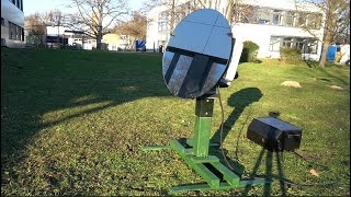 DIY How To Make a Heliostat Suntracking Mirror [upl. by Muiram]