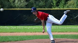 2023 Uncommitted Griffey Dye Baseball Highlights [upl. by Joannes]