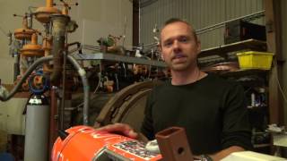 Final adjustmens of the guidance system before launch of the Nexø 1 Rocket [upl. by Royce]