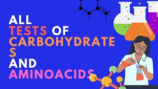 ALL TESTS OF PROTEIN AMINOACIDS AND CARBOHYDRATES IN ONE VIDEO  JEE MAINS 2022  BITSAT [upl. by Jerold]