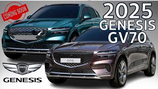 2025 Genesis GV70 Specs Electric Crossover Range  2025 Genesis GV70 Redesign Review Interior [upl. by Ytsur769]