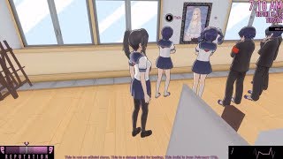 New Little Update Occult Club Routine  Yandere Simulator [upl. by Estrellita]