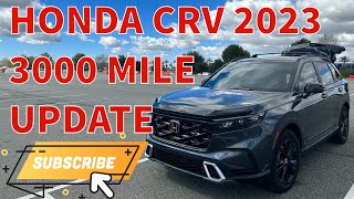 HONDA 2023 2024 CRV HYBRID Sport Touring  3000 mile update  A look before you buy [upl. by Eceela]