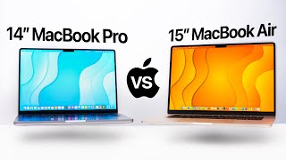 MacBook Air 15 vs MacBook Pro 14  Which One to Get [upl. by Ahsilem]