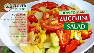 Zucchini salad [upl. by Sharia]