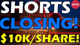 AMC SHORTS CLOSING 10000SHARE Short Squeeze Update [upl. by Chung]