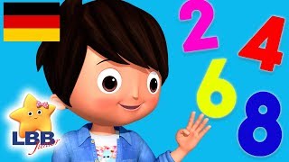 Lernzahlen für Kinder  Das Lied vom Zählen in 2erSchritten  Little Baby Bum Junior Deutsch [upl. by Bough]