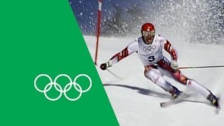 An Incredible Olympic Comeback  Hermann Maier  Olympic Rewind [upl. by Boyse]