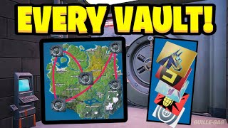 The 5 VAULT CHALLENGE in Fortnite [upl. by Ledda]