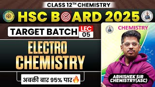 5 Electro  Chemistry L 5 Class12th  Target Batch 2024  By  Abhishek Sir Chemistry ASC [upl. by Eulaliah]