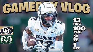 CSU QB CALLED TRAVIS HUNTER TOO SMALL AND THEN HE DID THIS Colorado vs Colo St Gameday Vlog [upl. by Anora]