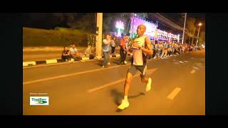 Highlight buriram marathon 2024 Elite 42195 KM [upl. by Ssej]