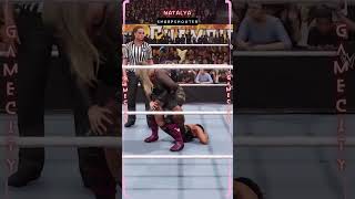 Natalya applies the Sharpshooter submission on Rhea Ripley wwe2k24 [upl. by Duomham216]