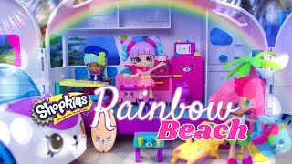 Shopkins Rainbow Beach  ULTIMATE HAUL [upl. by Nommad]