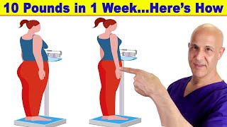 Losing 10 Pounds in 1 Week is PossibleHeres How  Dr Mandell [upl. by Attenov214]