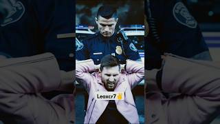 Messi arrested by cr7🥶🐐goats auras🤯 messi ronaldo shorts edittrending go [upl. by Mendie980]