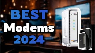 Top Best Modems in 2024 amp Buying Guide  Must Watch Before Buying [upl. by Zweig]