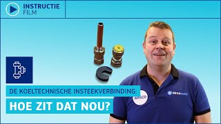 🔧De koeltechnische insteekverbinding 👨🏼‍🔧 Wasco instructiefilm [upl. by Ralip]