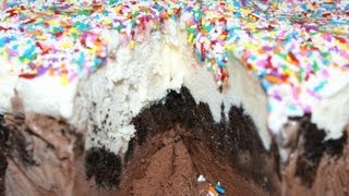 Homemade IceCream Cake [upl. by Nytsrik]