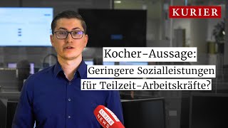 InnenpolitikExperte zu Kochers Aussage Weniger Sozialleistung für Teilzeit [upl. by Toby]