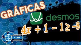 ¿Cómo comprobar desigualdades  Desmos  Gráficas  ¡Muy fácil [upl. by Mireielle]