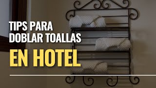 CÓMO DOBLAR LAS TOALLAS DE HOTELRESIDENCIA DE LUJO TRUCOS FÁCILES Y RÁPIDOS RESERVA AQUÍ⬇️⬇️ fyp [upl. by Keeley]