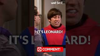 🚪 quotVisitor from Hellquot  The Big Bang Theory awkward visitor tbbt [upl. by Fons]