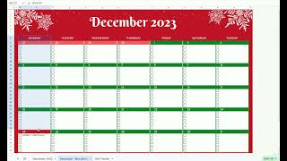 FREE Christmas Planner in Google Sheets  Exclusive only for JRen customers [upl. by Zebe]