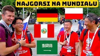 NAJGORSZY PIŁKARZ i DRUŻYNA MUNDIALU  KIBICE WYBRALI [upl. by Nomma]