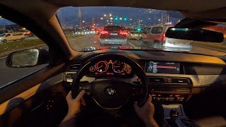 BMW F10 530D LCI XDrive 2014 190kW  4K POV Drive [upl. by Enyak115]