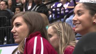 Mid American Pompon Official 2015 High Kick Recap 1080 [upl. by Aramo]