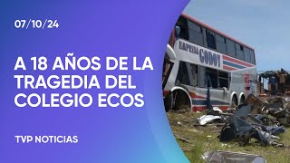 A 18 años de la tragedia del Colegio Ecos [upl. by Sihtam]