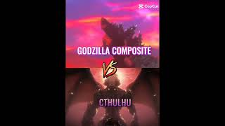 GODZILLA COMPOSITE VS CTHULHU edit [upl. by Ariahaj]