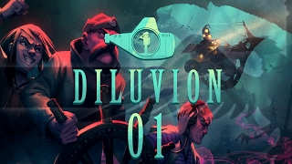 Diluvion Submarine Survival 01 DILUVION  Gameplay  Lets Play [upl. by Aurel]