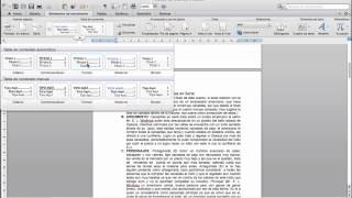 Como poner un índice en Word para Mac [upl. by Asus599]