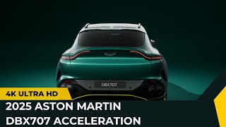 2025 Aston Martin DBX707 Acceleration [upl. by Llerrud]