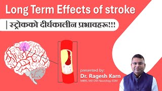 What Are the LongTerm Effects of Stroke स्ट्रोकको दीर्घकालीन प्रभावहरू  Dr Ragesh Karn stroke [upl. by Nilyac254]