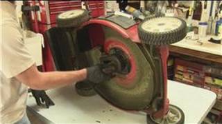 Lawn Mower Repair  How to Replace the Drive Belt on a RearDrive Lawn Mower [upl. by Burnsed663]