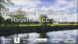 Broxbourne CC 2nd XI VS Harpenden CC 3rd XI [upl. by Sydelle]