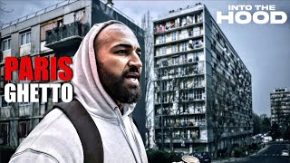 “A GHETTO in PARIS” solo walkThrough Clichy Sous Bois 🇫🇷 Into The Hood [upl. by Kuth]