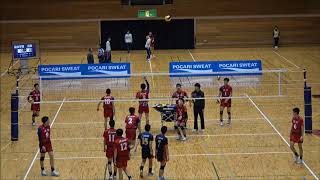 洛南高等学校スパイク公式練習 全国私学2018決勝 さくらバレー Japan volleyball [upl. by Bautista]