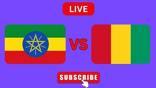 Guinea Vs Ethiopia Live Match Scoreboard [upl. by Ayrotal566]