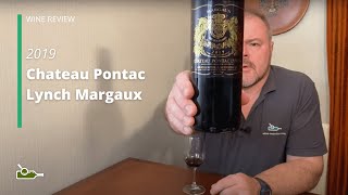 Wine Review Chateau Pontac Lynch Margaux 2019 [upl. by Ertnom315]