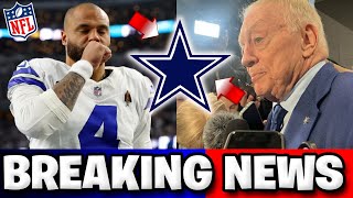 🚨😭SAD NEWS GOODBYE DAK PRESCOTT NOBODY WAS EXPECTING THIS DALLAS COWBOYS NEWS [upl. by Veejar]