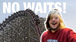 Walking On EVERY RIDE at Cedar Point Opening Weekend 2023 [upl. by Nedac]