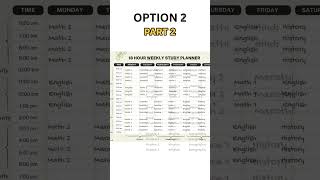 18 hour study timetable for board exams [upl. by Johnnie147]